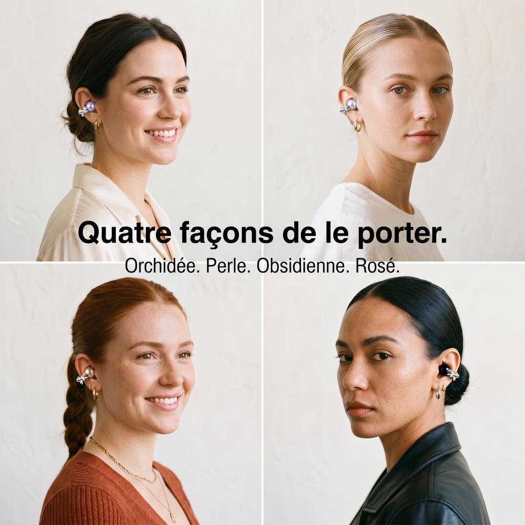 ViSound Adorn™ Clip-on Earbuds