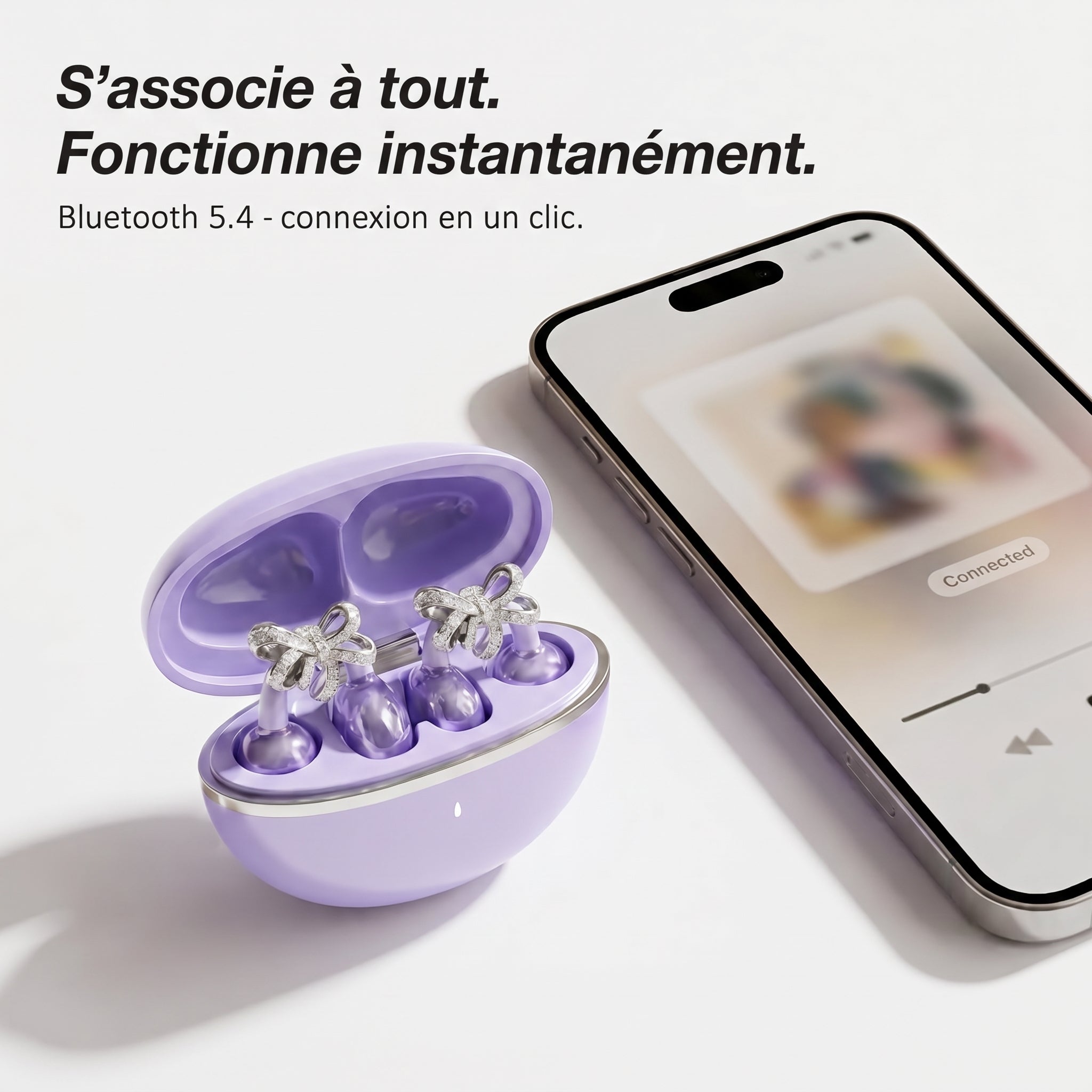 ViSound Adorn™ Clip-on Earbuds
