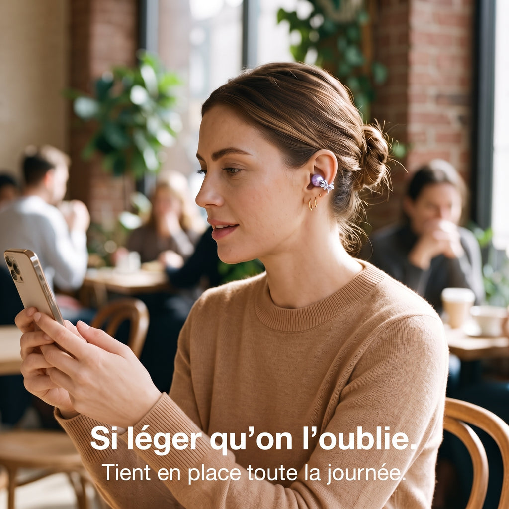 ViSound Adorn™ Clip-on Earbuds